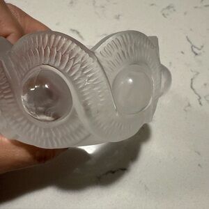 Lalique Crystal GAO Candy Dish